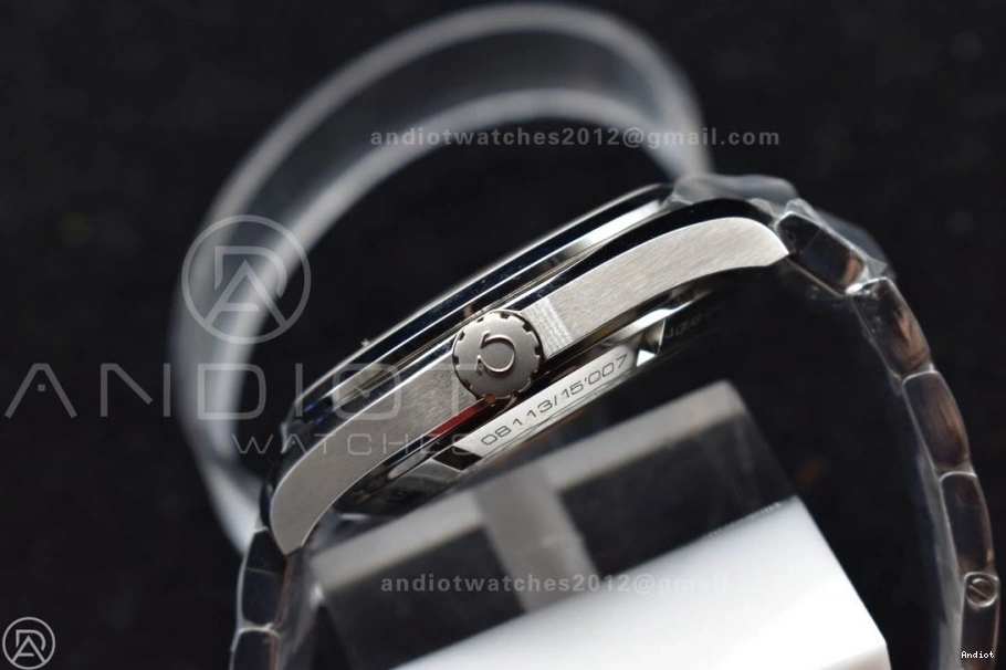 Bracelet Terra Edition Dial Aqua 1:1 Best SS VSF A8500 SS 150M On Black 1225